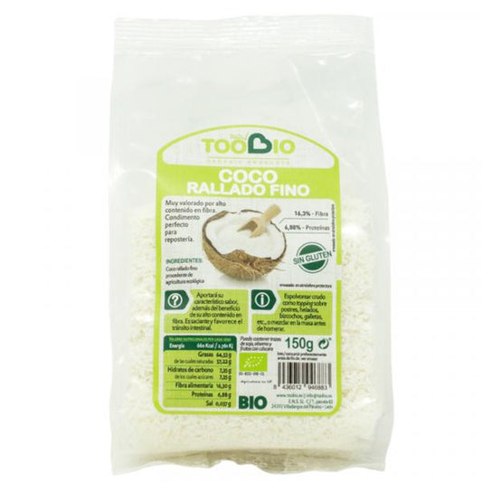Noix de coco râpée fine - TOOBIO