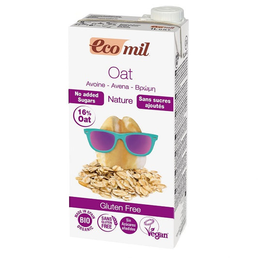 ECOMIL Avoine Nature sans gluten Bio - oats 1 L