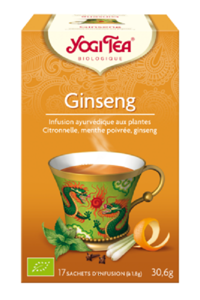 Infusion au  Ginseng - Bio - Yogi Tea