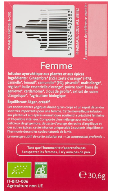 Infusion Femme - YOGI TEA