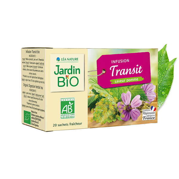 Infusion Transit intestinal Saveur Pomme - JARDIN BIO