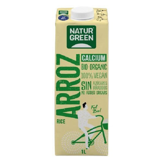 Boisson de Riz Bio au Calcium NaturGreen 1L