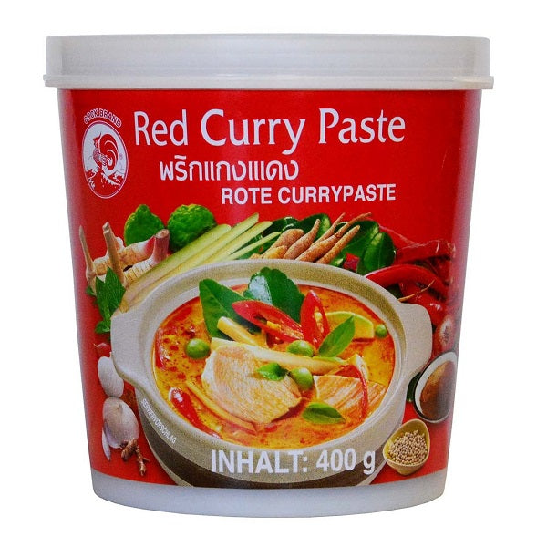 PÂTE DE CURRY ROUGE - COCK 400G