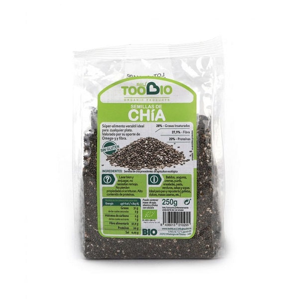 Graines de chia noir Bio - TOOBIO